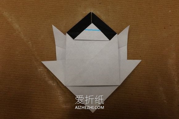 怎么折纸立体猫咪图解 复杂小猫的折法步骤- www.aizhezhi.com