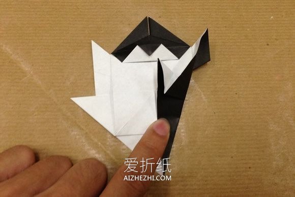 怎么折纸立体猫咪图解 复杂小猫的折法步骤- www.aizhezhi.com