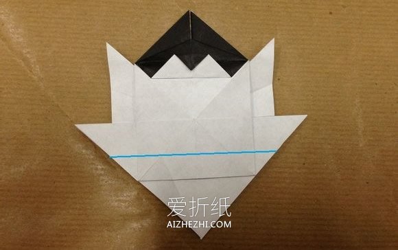 怎么折纸立体猫咪图解 复杂小猫的折法步骤- www.aizhezhi.com