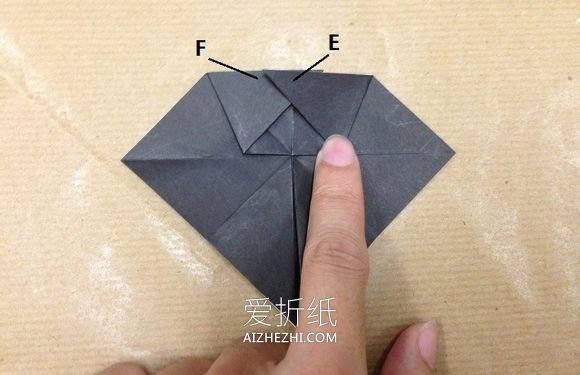 怎么折纸立体猫咪图解 复杂小猫的折法步骤- www.aizhezhi.com