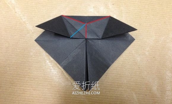 怎么折纸立体猫咪图解 复杂小猫的折法步骤- www.aizhezhi.com