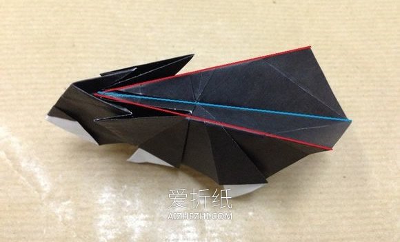 怎么折纸立体猫咪图解 复杂小猫的折法步骤- www.aizhezhi.com
