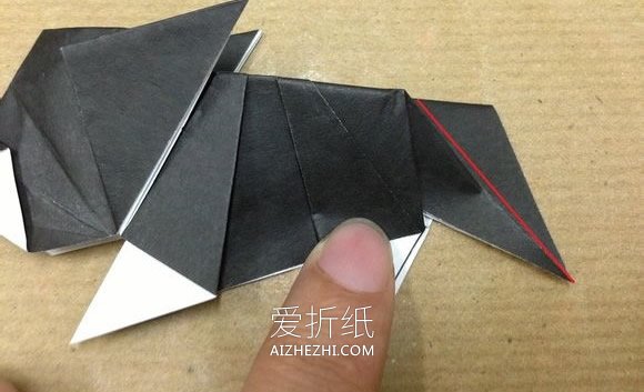 怎么折纸立体猫咪图解 复杂小猫的折法步骤- www.aizhezhi.com