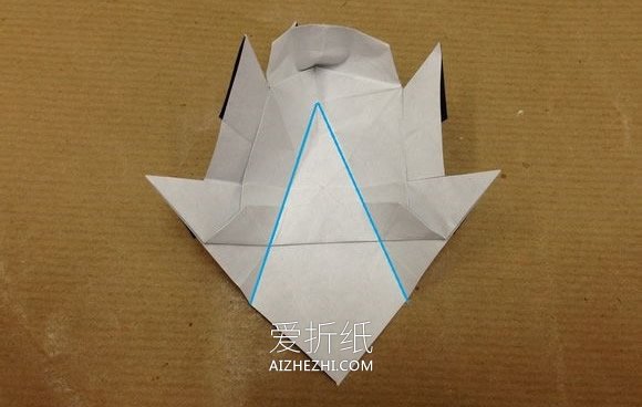 怎么折纸立体猫咪图解 复杂小猫的折法步骤- www.aizhezhi.com