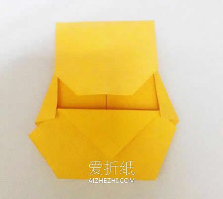 怎么折纸简单小熊图解 儿童手工折纸熊的方法- www.aizhezhi.com
