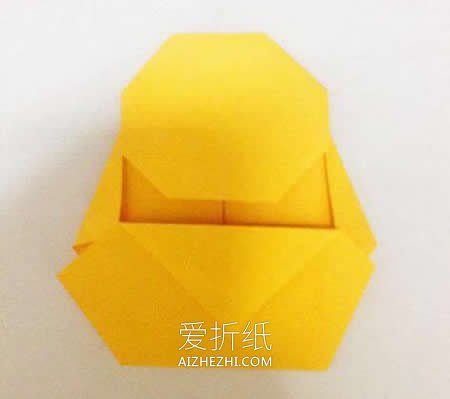 怎么折纸简单小熊图解 儿童手工折纸熊的方法- www.aizhezhi.com