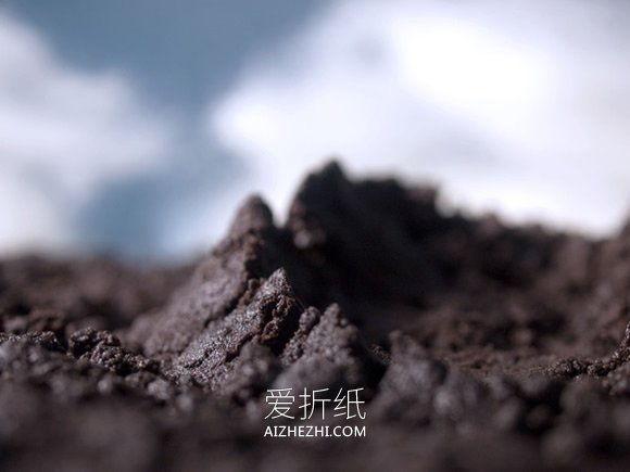 创意羊毛毡手工作品 DIY出逼真的现实场景- www.aizhezhi.com