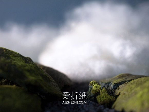 创意羊毛毡手工作品 DIY出逼真的现实场景- www.aizhezhi.com