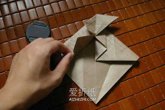 怎么折纸马伯纳犀牛图解 大师级犀牛折法步骤- www.aizhezhi.com