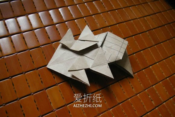 怎么折纸马伯纳犀牛图解 大师级犀牛折法步骤- www.aizhezhi.com