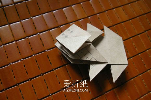 怎么折纸马伯纳犀牛图解 大师级犀牛折法步骤- www.aizhezhi.com