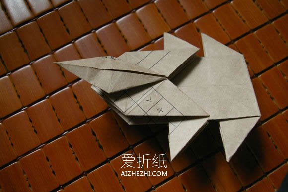 怎么折纸马伯纳犀牛图解 大师级犀牛折法步骤- www.aizhezhi.com