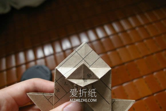 怎么折纸马伯纳犀牛图解 大师级犀牛折法步骤- www.aizhezhi.com