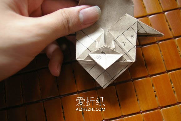 怎么折纸马伯纳犀牛图解 大师级犀牛折法步骤- www.aizhezhi.com