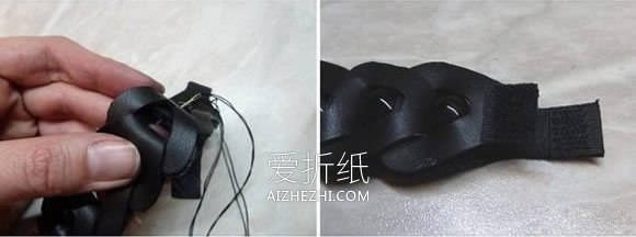 怎么做皮革手镯的方法 皮革手工制作串珠手镯- www.aizhezhi.com