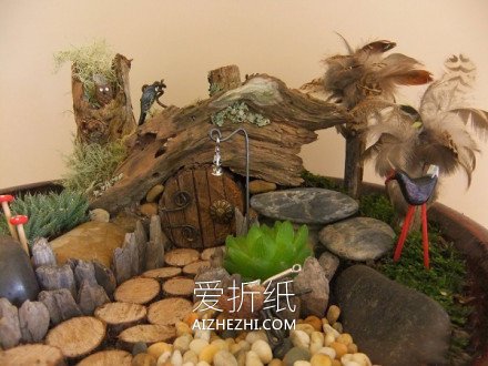 怎么做有创意的盆景 仿佛内有世界的盆景图片- www.aizhezhi.com