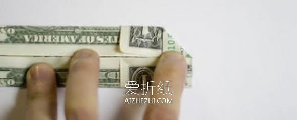 怎么折纸心连心图解 美元折心连心的折法- www.aizhezhi.com