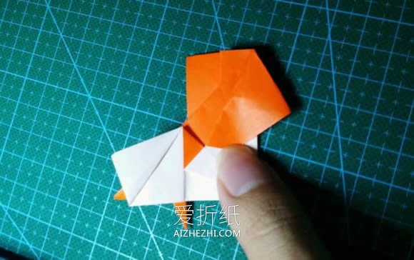 怎么折纸立体翠鸟图解 手工折翠鸟的详细过程- www.aizhezhi.com