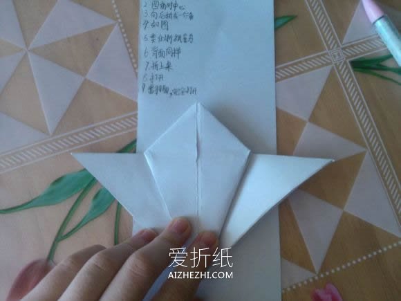 怎么折纸三角钢琴图解 立体三角钢琴的折法- www.aizhezhi.com