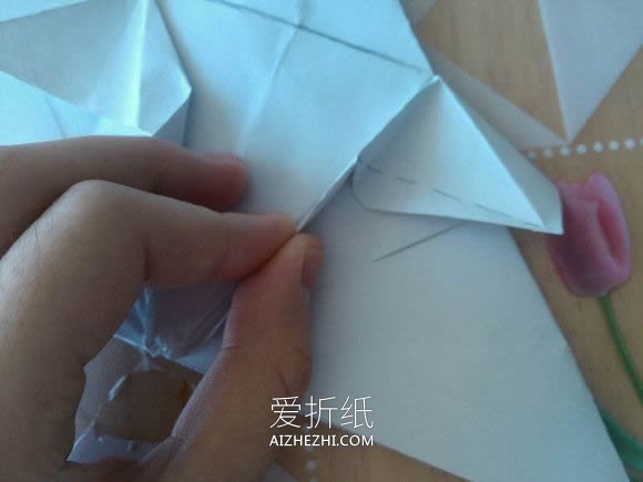 怎么折纸三角钢琴图解 立体三角钢琴的折法- www.aizhezhi.com