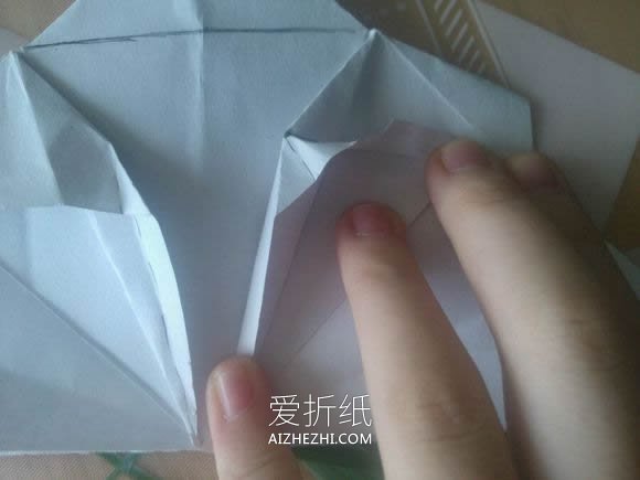 怎么折纸三角钢琴图解 立体三角钢琴的折法- www.aizhezhi.com