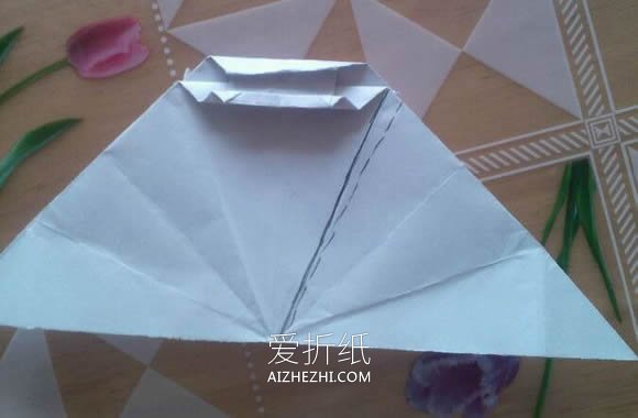 怎么折纸三角钢琴图解 立体三角钢琴的折法- www.aizhezhi.com