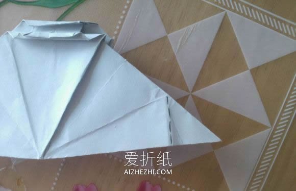 怎么折纸三角钢琴图解 立体三角钢琴的折法- www.aizhezhi.com