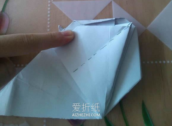 怎么折纸三角钢琴图解 立体三角钢琴的折法- www.aizhezhi.com