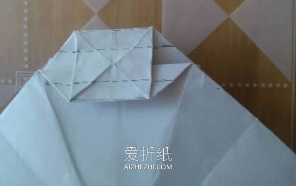 怎么折纸三角钢琴图解 立体三角钢琴的折法- www.aizhezhi.com