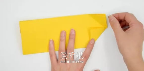 怎么折纸卡通纸袋图解 手工猫头鹰纸袋的折法- www.aizhezhi.com