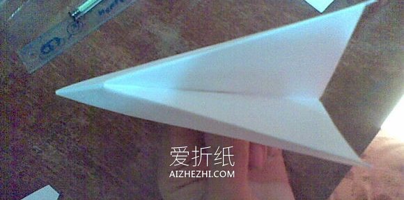 怎么做漂亮战斗机模型 纸飞机模型手工制作- www.aizhezhi.com