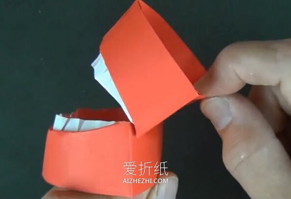 怎么折纸假牙的方法 好玩假牙玩具的折法图解- www.aizhezhi.com