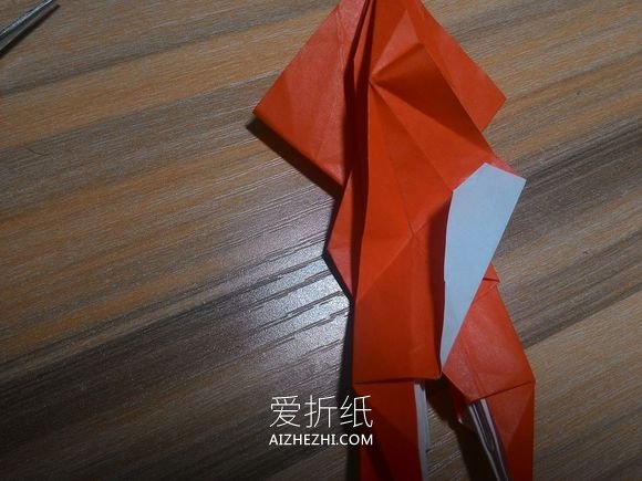 怎么折纸蜘蛛侠图解 逼真蜘蛛侠的详细折法- www.aizhezhi.com