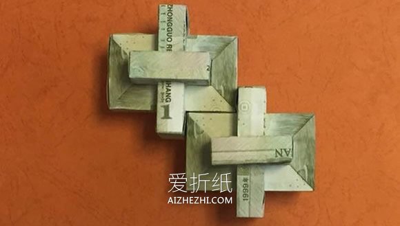 怎么折纸鲁班锁图解 手工鲁班锁玩具的折法- www.aizhezhi.com