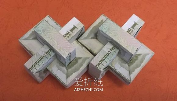 怎么折纸鲁班锁图解 手工鲁班锁玩具的折法- www.aizhezhi.com