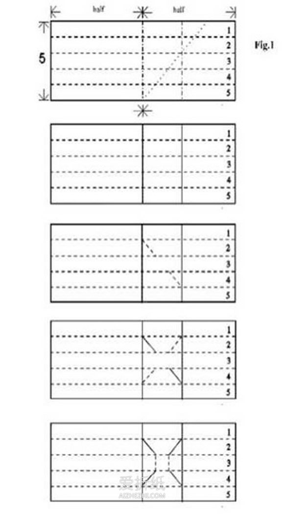 怎么折纸鲁班锁图解 手工鲁班锁玩具的折法- www.aizhezhi.com