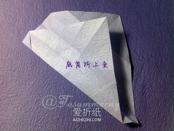 怎么折纸焰尾方块猫 手工卡通猫咪的折法图解- www.aizhezhi.com