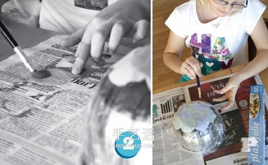 用纸制作简易小花碗的方法 帮你收纳零碎小物- www.aizhezhi.com