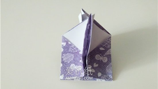 怎么折纸扑克牌黑桃、梅花花色的方法图解- www.aizhezhi.com