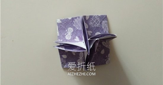 怎么折纸扑克牌黑桃、梅花花色的方法图解- www.aizhezhi.com