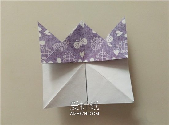 怎么折纸扑克牌黑桃、梅花花色的方法图解- www.aizhezhi.com