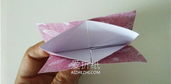 怎么折纸扑克牌方片、红桃花色的方法图解- www.aizhezhi.com