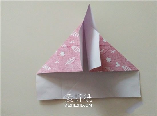 怎么折纸扑克牌方片、红桃花色的方法图解- www.aizhezhi.com