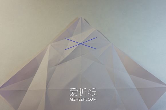 怎么折纸漂亮女生图解 复杂女孩子的折法步骤- www.aizhezhi.com