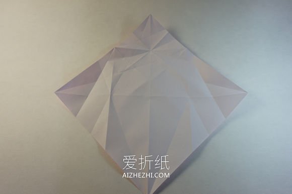 怎么折纸漂亮女生图解 复杂女孩子的折法步骤- www.aizhezhi.com