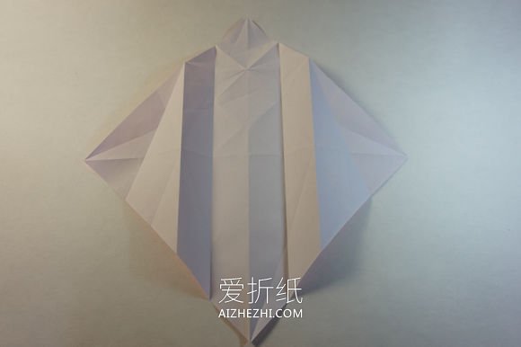 怎么折纸漂亮女生图解 复杂女孩子的折法步骤- www.aizhezhi.com