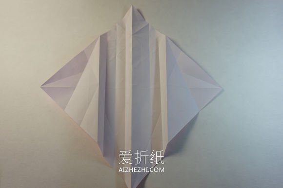 怎么折纸漂亮女生图解 复杂女孩子的折法步骤- www.aizhezhi.com