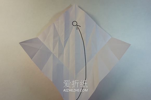 怎么折纸漂亮女生图解 复杂女孩子的折法步骤- www.aizhezhi.com