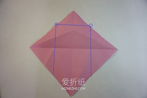 怎么折纸漂亮女生图解 复杂女孩子的折法步骤- www.aizhezhi.com