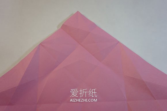 怎么折纸漂亮女生图解 复杂女孩子的折法步骤- www.aizhezhi.com